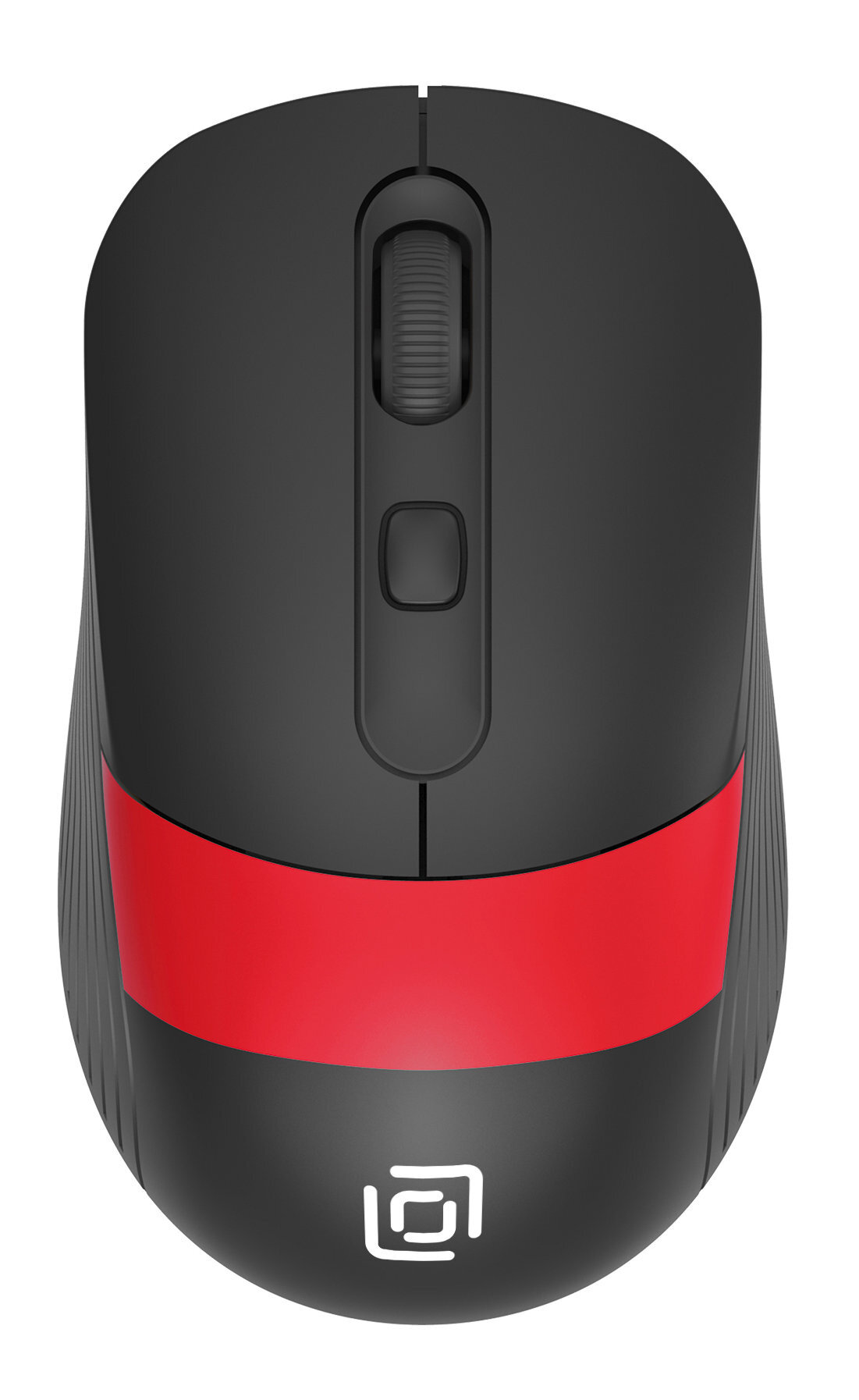 Мышь Оклик 310MW черныйкрасный оптическая 3200dpi беспроводная USB для ноутбука 3but
