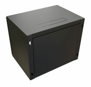 Шкаф WRLINE Шкаф коммутационный WRLINE настенный, стеклянная передняя дверь, 15U — фото 2