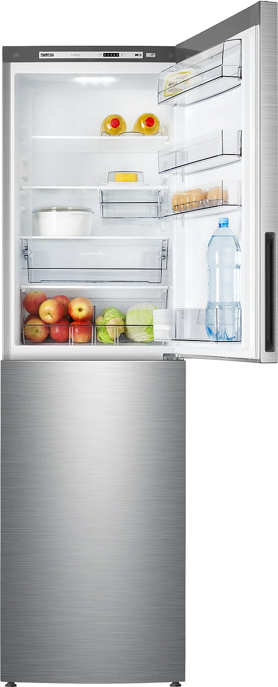 Холодильник АТЛАНТ , двухкамерный, нержавеющая сталь - фото №10