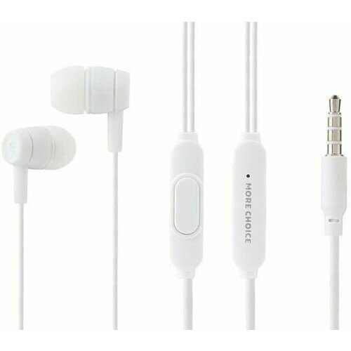 Проводная гарнитура More Choice G32 белый 35900₽