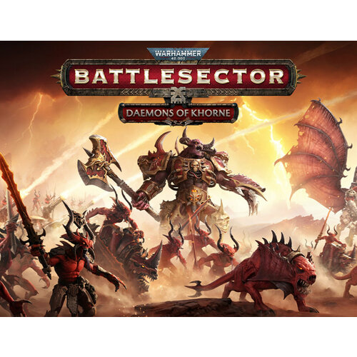 Warhammer 40,000: Battlesector - Daemons of Khorne warhammer 40 000 battlesector daemons of khorne steam pc регион активации ru cis tr cn