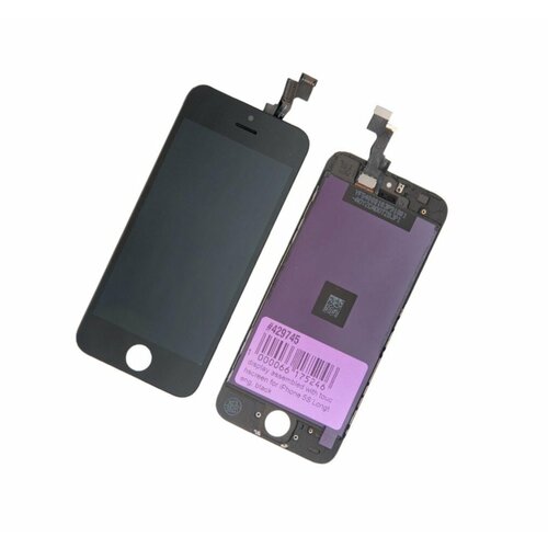 Display / Дисплей в сборе с тачскрином для Apple iPhone 5S AAA, черный