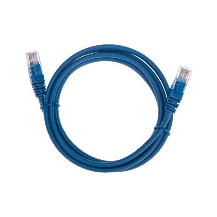 фото Патч-корд Rexant U/UTP, CAT 5e, RJ45-RJ45, 26AWG, LSZH, синий (1,5м)
