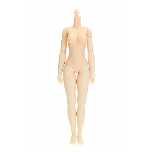 Женское тело куклы 22 см Obitsu Body (Matte Skin type) Bust size L (натуральный, прорезиненное, грудь L для кукол Обитсу / Пуллип)