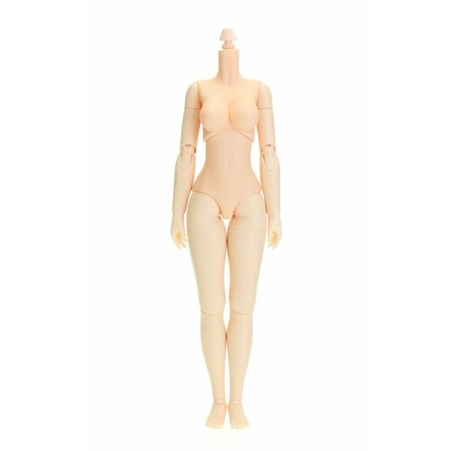 Женское тело куклы 22 см Obitsu Body (Matte Skin type) Bust size L (натуральный, прорезиненное, грудь L для кукол Обитсу / Пуллип)