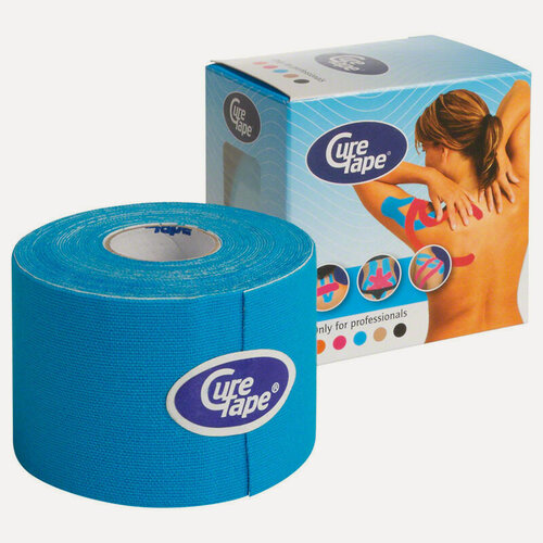 Изображение товара Тейп кинезиологический CureTape Blue 160134, 5см. x5м.