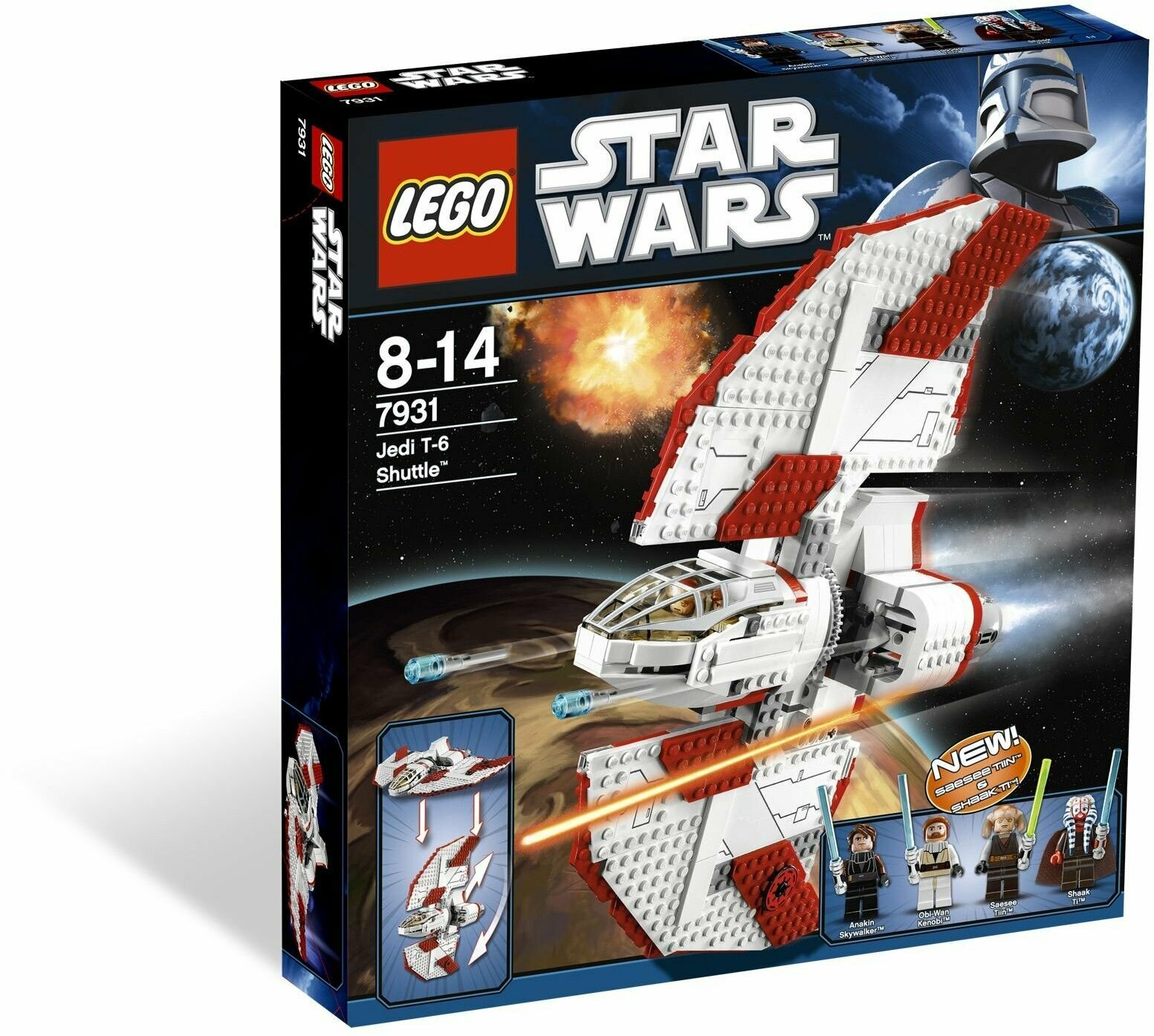 Конструктор LEGO Star Wars 7931 Джедайский шаттл