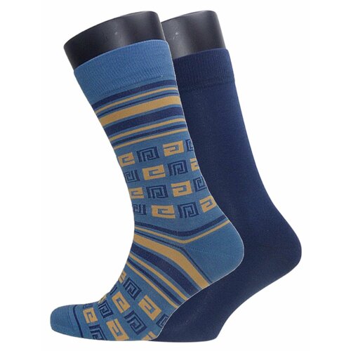 фото Носки , 2 пары, размер 39-46, синий 19v69