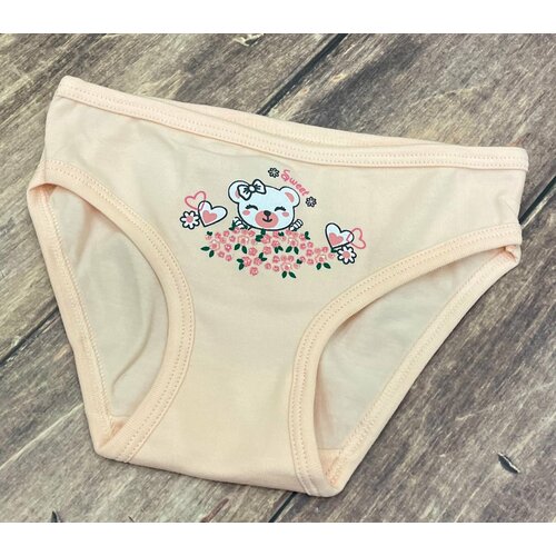 фото Трусы baykar, размер 0, бежевый, белый