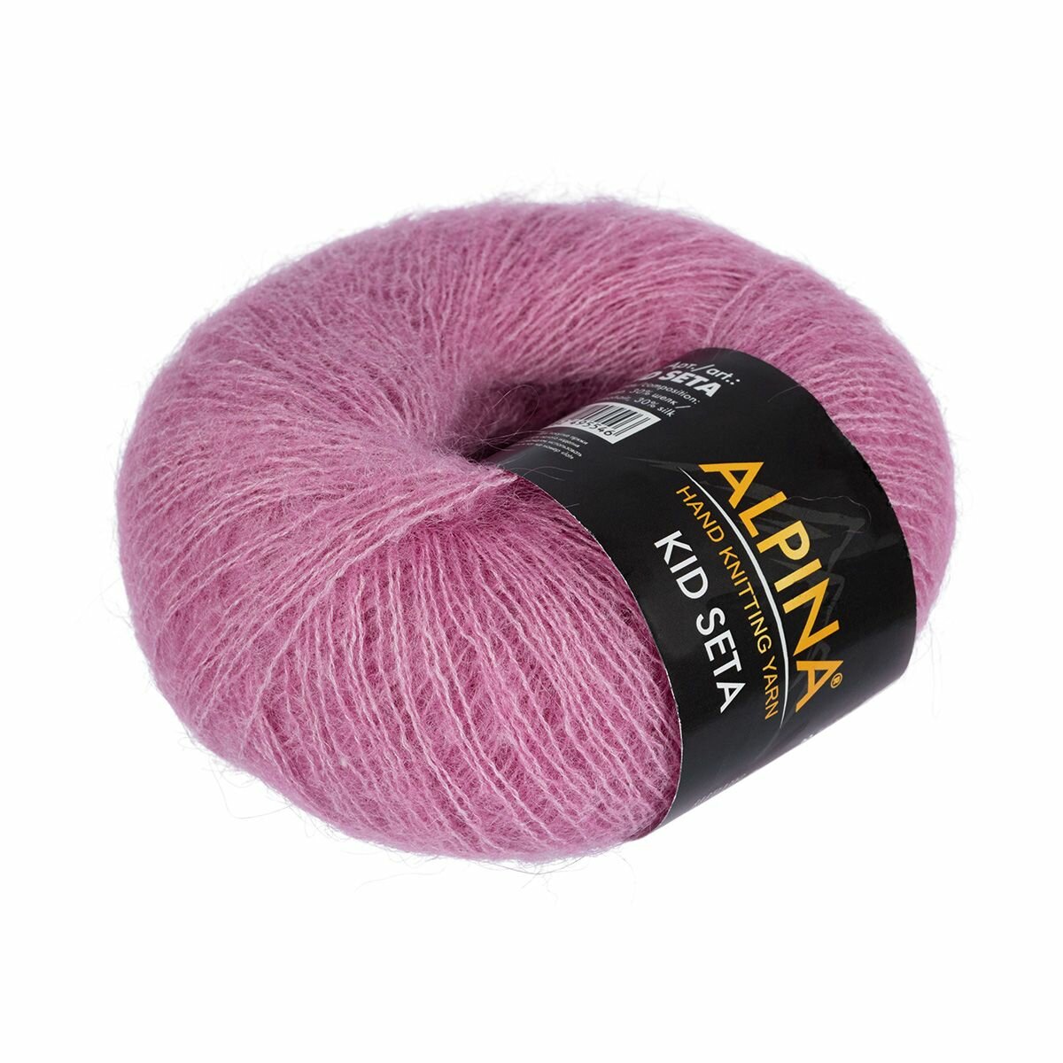 фото Пряжа ALPINA KID SETA 70% кид мохер, 30% шелк 1 шт. х 25 г 225 №07 сиреневый