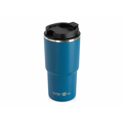 Вакуумная термокружка с керамическим покрытием Pick-Up, 650 мл, синий