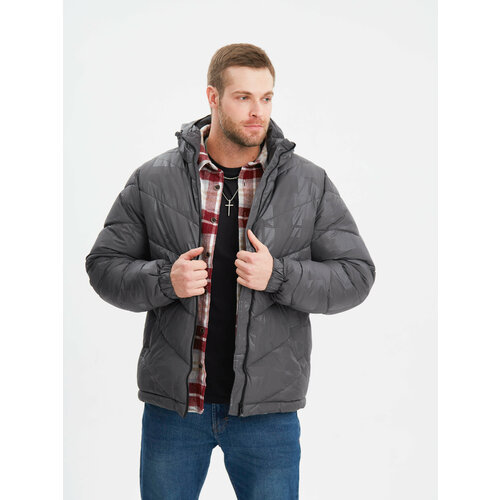фото Ветровка , размер l, серый kingso mens