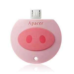 Накопитель Apacer USB 2.0 16GB OTG AH171 Pig электротовар