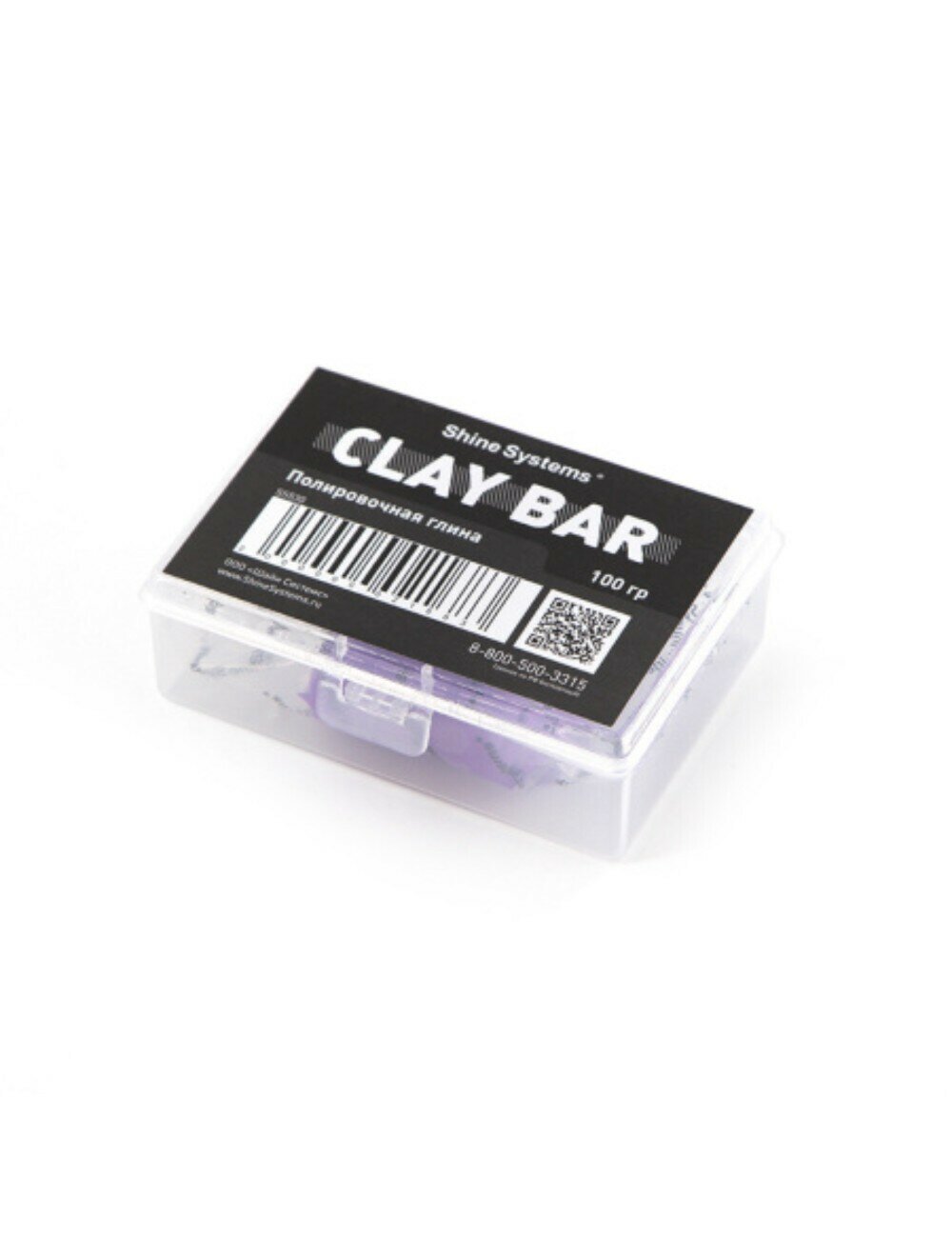 Shine Systems Clay Bar - полировальная глина, 100 гр