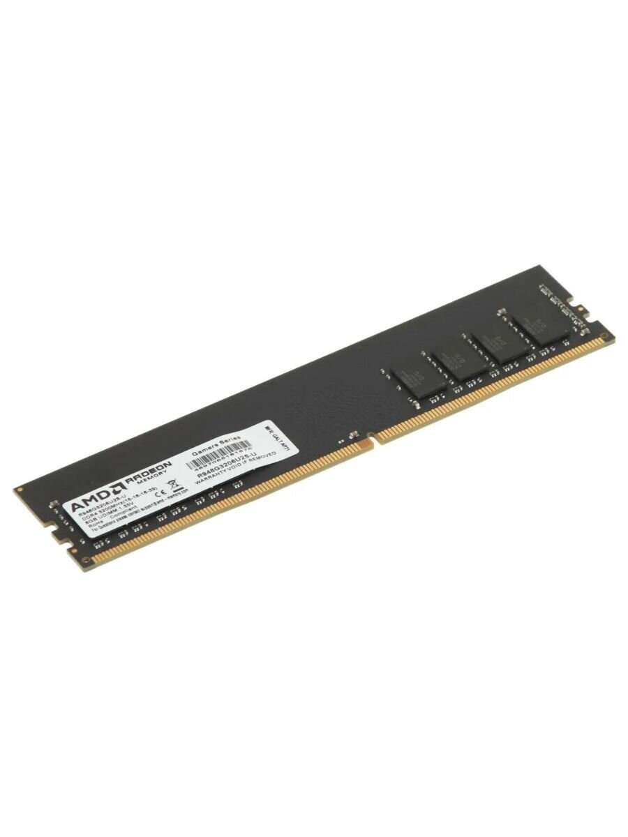 Память оперативная DDR4 8Gb AMD 3200MHz CL16 (R948G3206U2S-U)