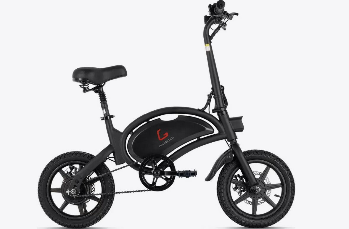Электровелосипед Kugoo Kirin V1 Max, складной, колеса 20 дюймов, 2024 год