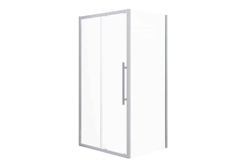 Душевой уголок Esbano Flex ESOGF119PSC 110х90 стекло прозрачное/профиль хром