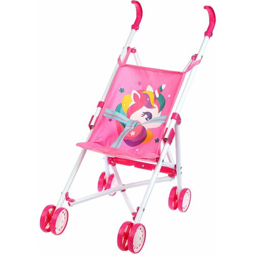 Прогулочная коляска Mary Poppins Единорог 67380 розовый