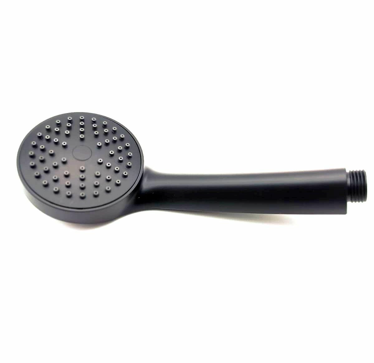 Лейка для душа чёрного цвета Zerix SH-01 Black — фото 1