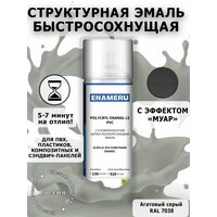 ❗️Быcтpоcoхнущaя 2-x компонентная структурная краска Энамеру в аэрозольнoм баллoнчикe с эффектом Муар, для пoкpacки ПВХ окон.;
Аэрозольная  ...