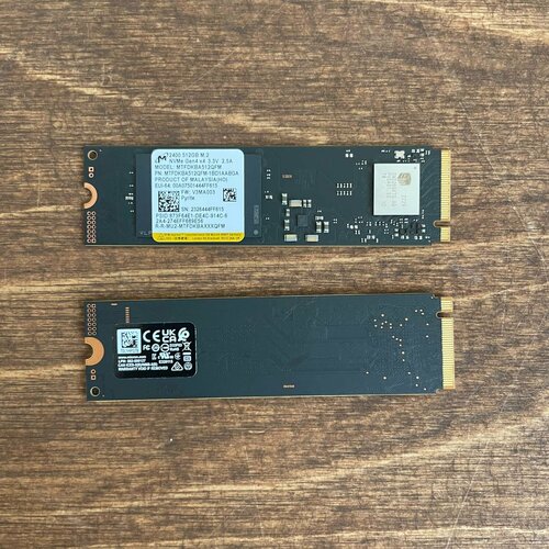 512 ГБ Внутренний SSD-диск Micron 2400 OEM MTFDKBA512QFM 469000₽