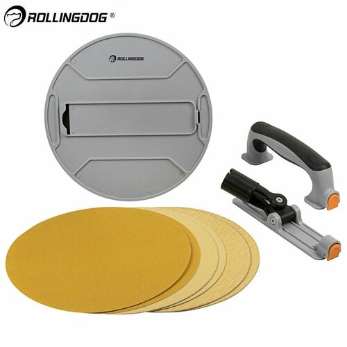 Набор для ручной шлифовки Rollingdog SURFEX 1 9 предметов соединение резьба серия Professional арт90155 1833₽