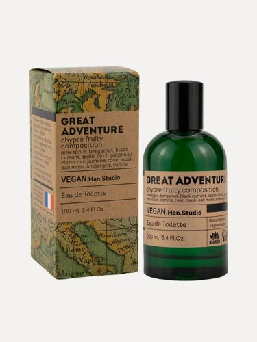 Изображение товара Vegan Man Studio Great Adventure (Aventus), вода туалетная мужская, 100мл