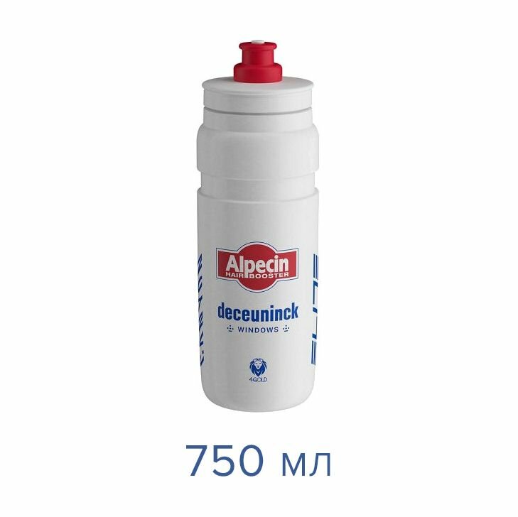 Фляга Elite Fly Alpecin Deceuninck White 750 мл