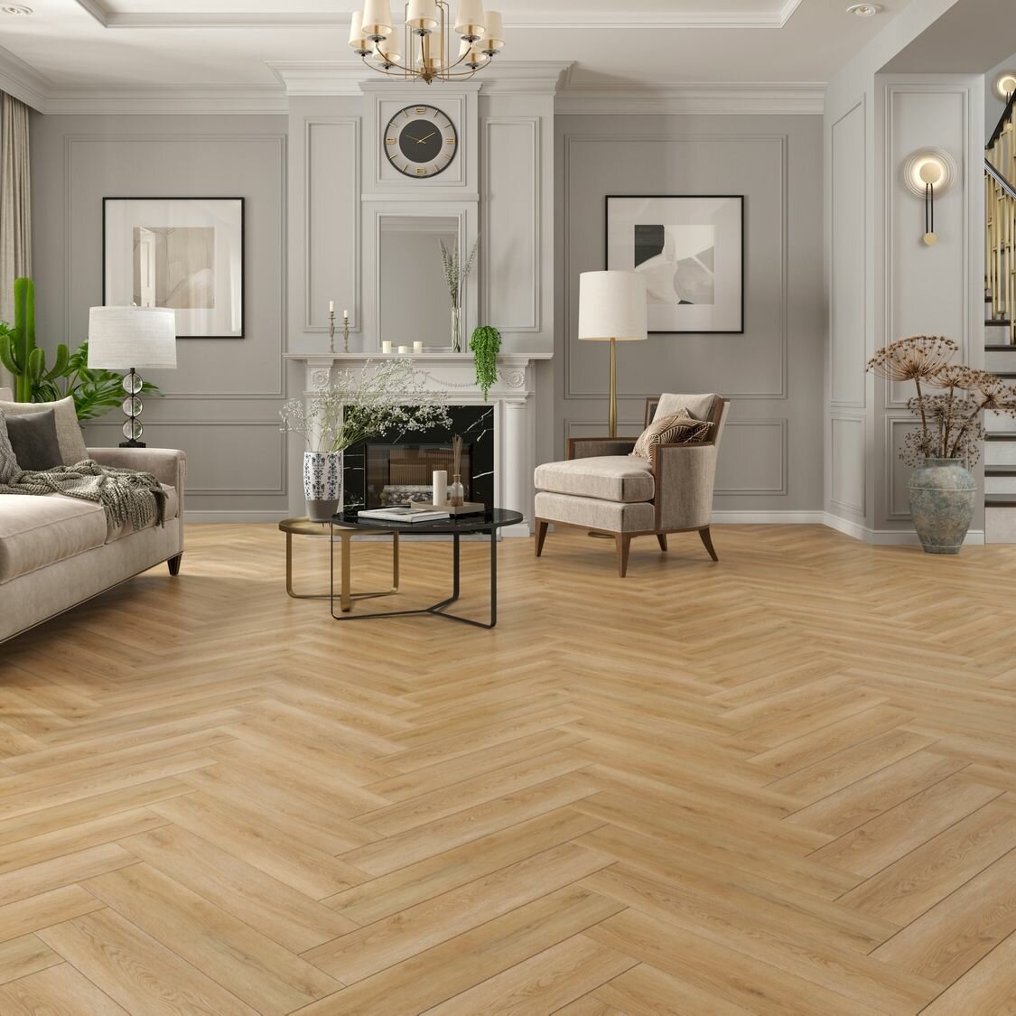 Виниловый ламинат Norland LAGOM PARQUET LVT 1034-06 Sot 2,58 м2, толщиной 2 мм