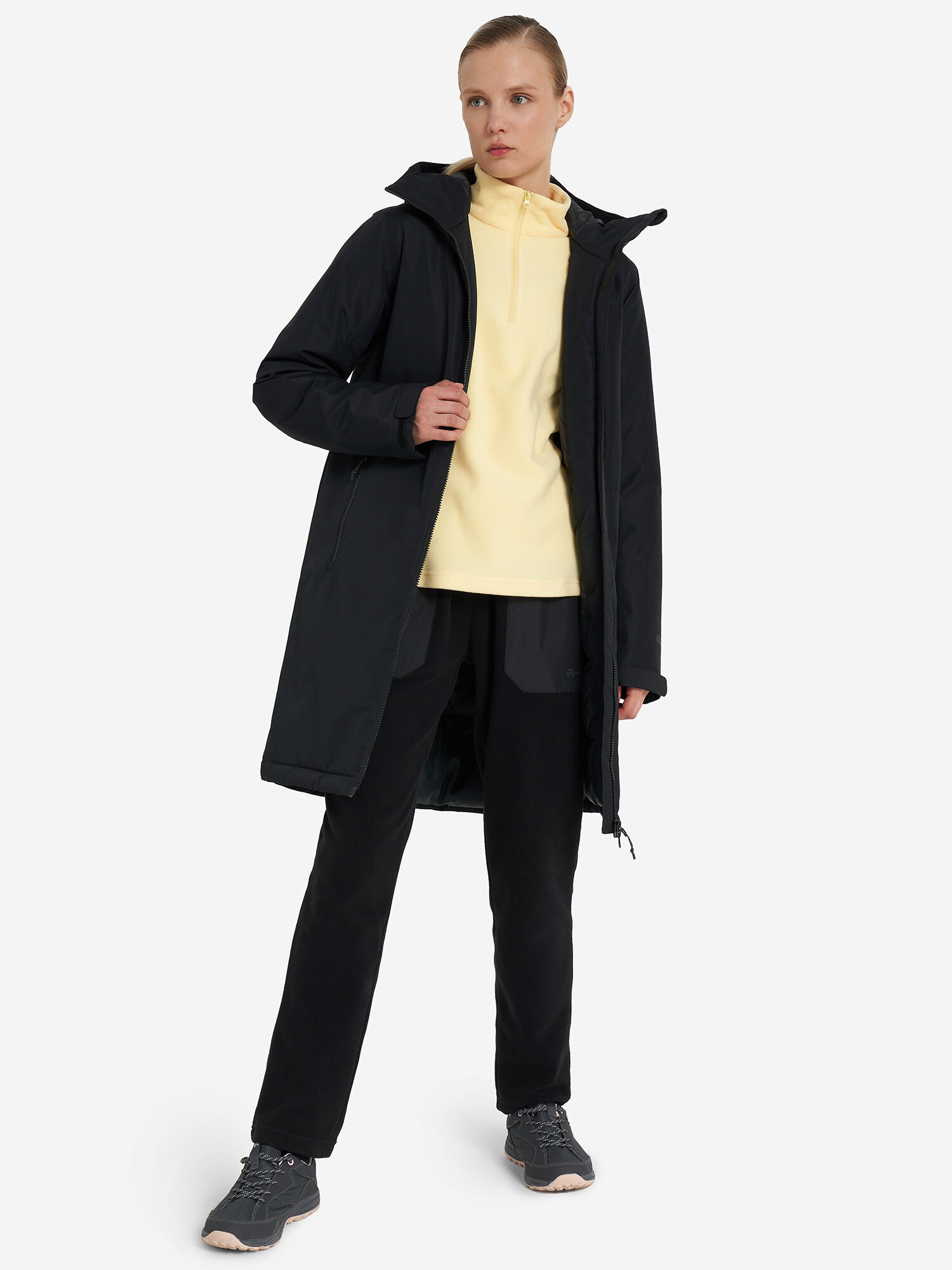 Куртка OUTVENTURE, размер 44, черный — фото 1