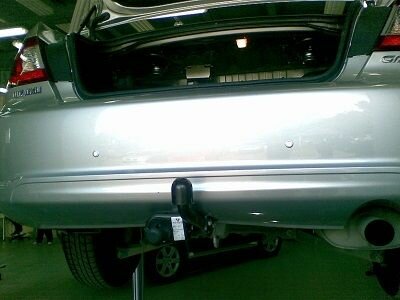 Фаркоп AvtoS на Mitsubishi Galant 2007-, тип крюка "A", г/в.н. 750/50кг, - фото №3
