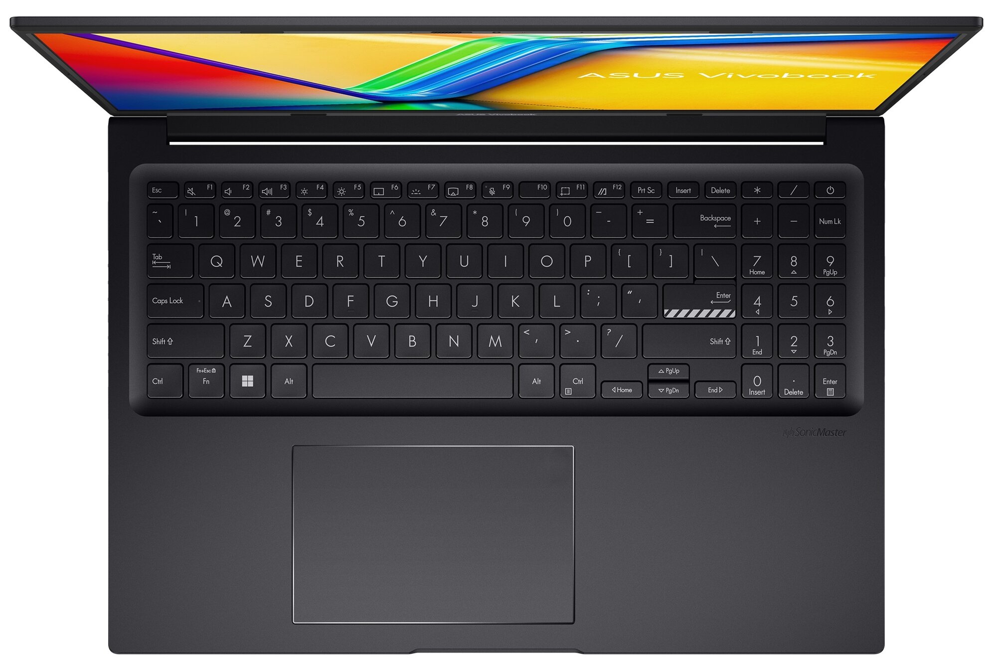 Ноутбук ASUS VivoBook 16X K3605ZF-MB243 90NB11E1-M009T0 (16", Core i5 12500H, 16Gb/ SSD 512Gb, GeForce® RTX 2050 для ноутбуков) Черный - фото №7