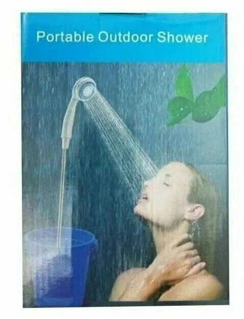 URM Походный переносной душ Portable Outdoor Shower с акуммулятором и USB зарядкой — фото 1