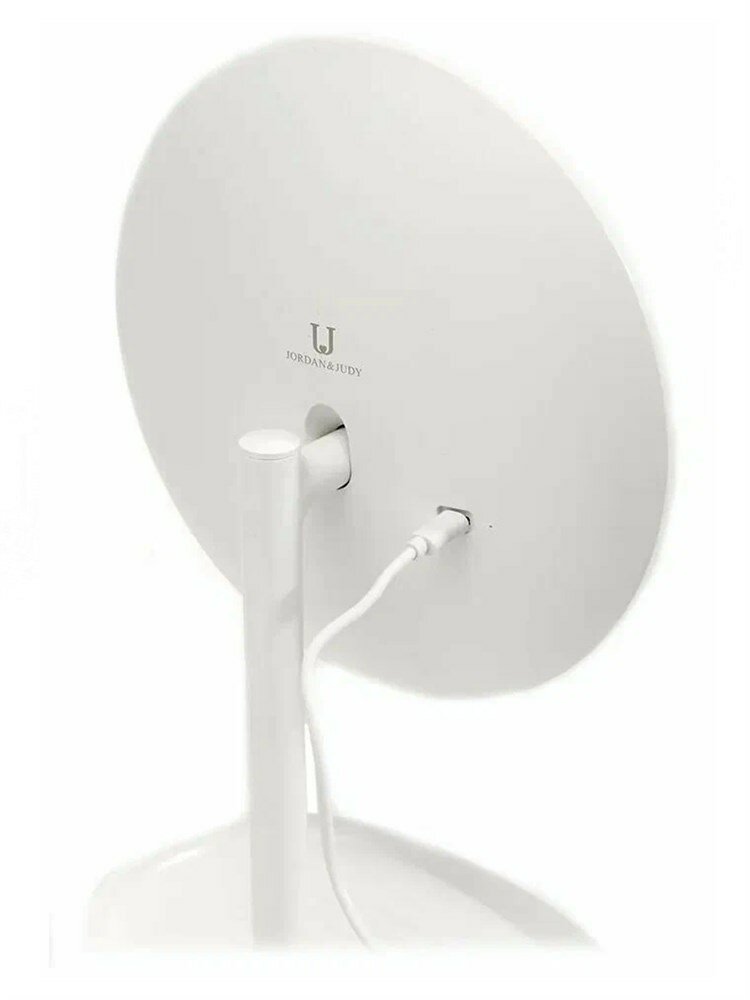 Изображение Jordan&Judy Зеркало косметическое для макияжа с подсветкой Jordan Judy LED Cosmetic Mirror NV543 белый