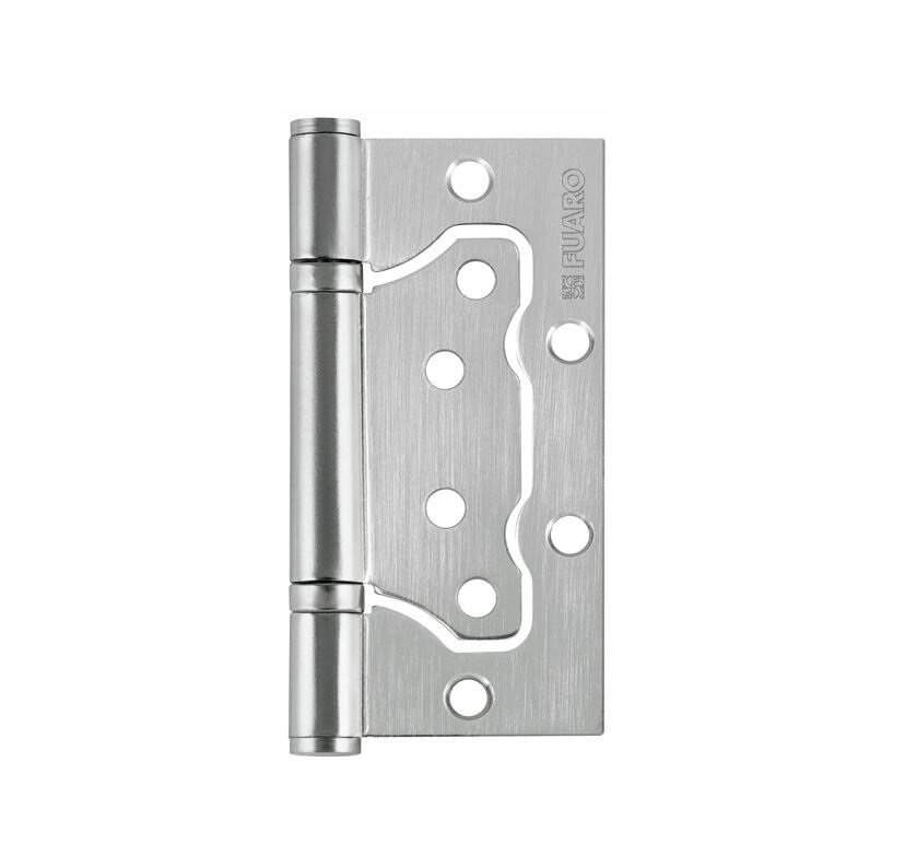 Петля универсальная без врезки 500-2BB/BL 100x25 SC (мат. хром) блистер