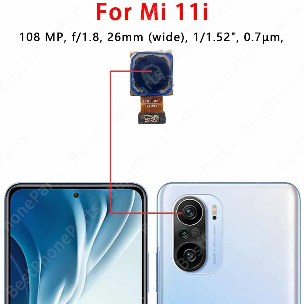 Процесс замены камерного модуля Xiaomi с помощью профессионального инструмента