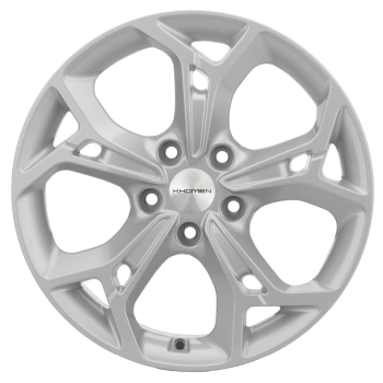 Диски Khomen Wheels KHW1702 (Optima-Tucson) 7,0x17 5x114,3 D67.1 ET51 цвет F-Silver
