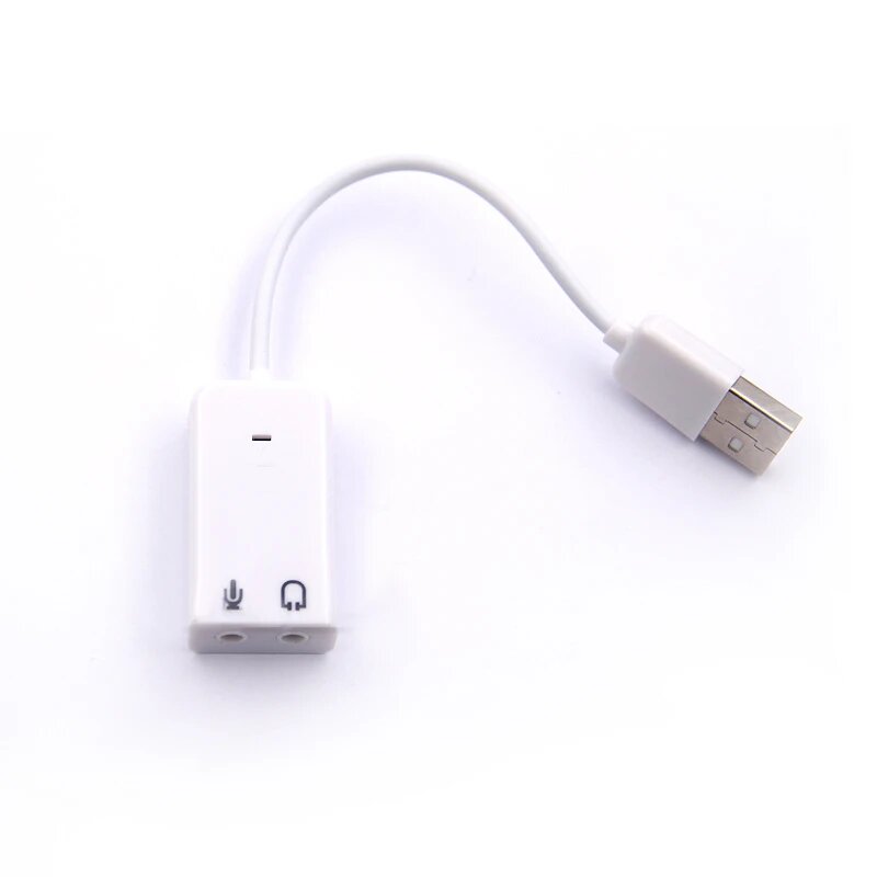 WYMECT External USB Audio Sound Card