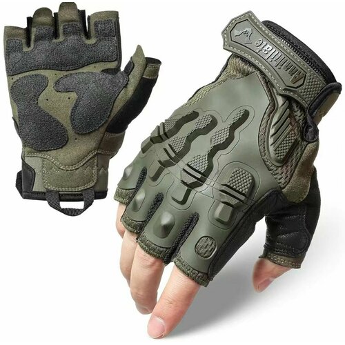 Полупокрытие Тактические перчатки защитные, стрелковые, мото, сенсорные, с кевларом ZAG-6 PRO