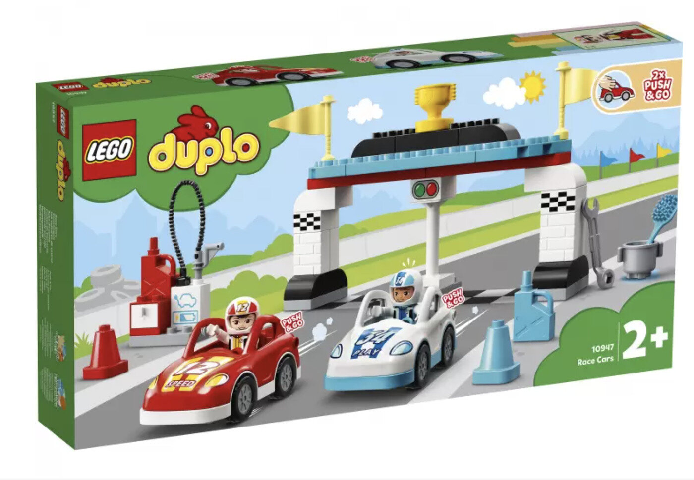 Конструктор Lego DUPLO Гоночные машины, 10947