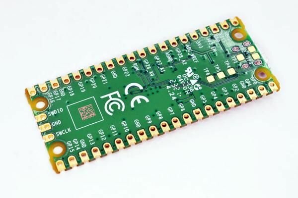Плата отладочная Raspberry Pi Pico для микроконтроллеров, процессоров — фото 1