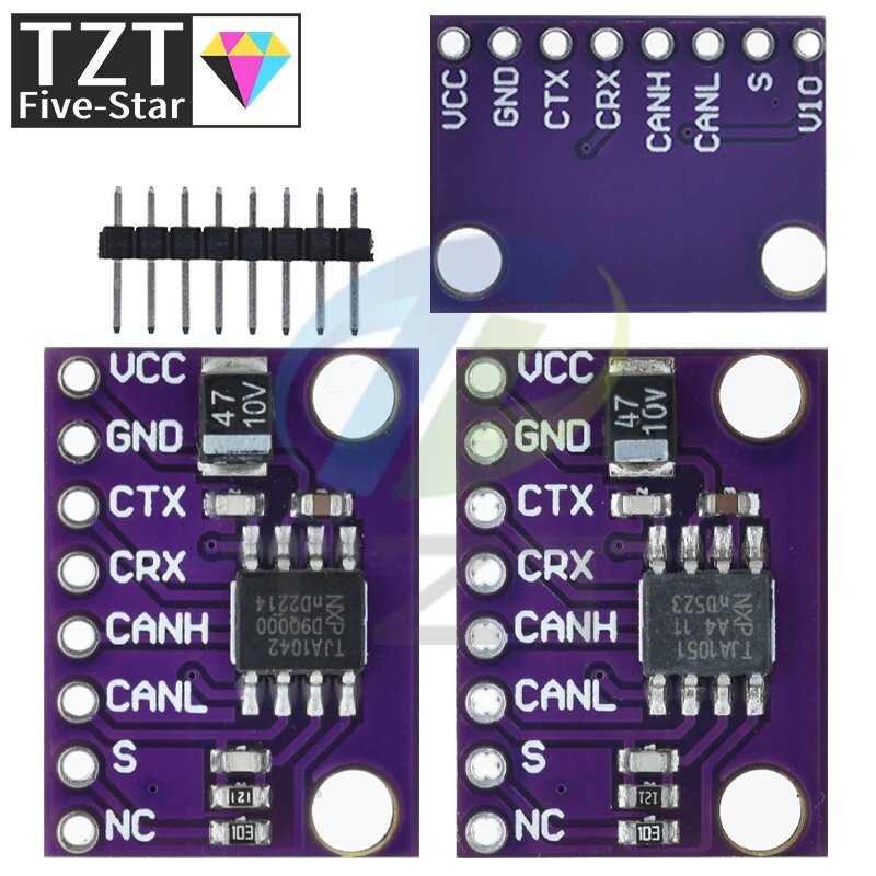 TZT TJA1042 TJA1051 High Speed Low Power Consumption And CAN Transceiver Module TJA1051T TJA1042 For Arduino, TJA1051 — фото 1