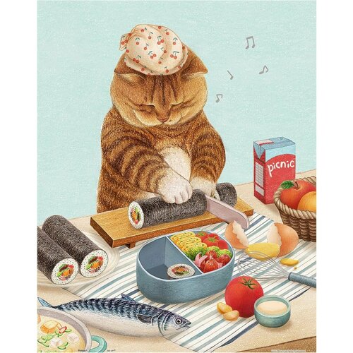 Пазл для взрослых Pintoo 500 деталей: Ньянсонги. Готовы к пикнику