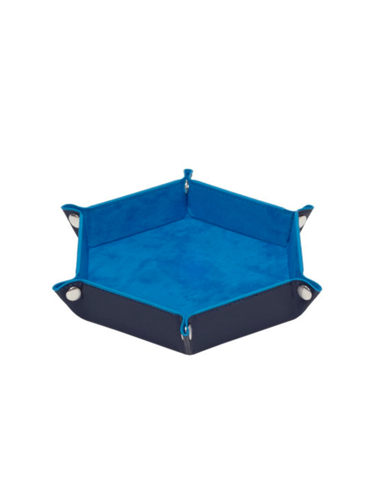 Лоток Stuff Pro для бросков кубиков в настольных играх, складной 17х17 см голубой