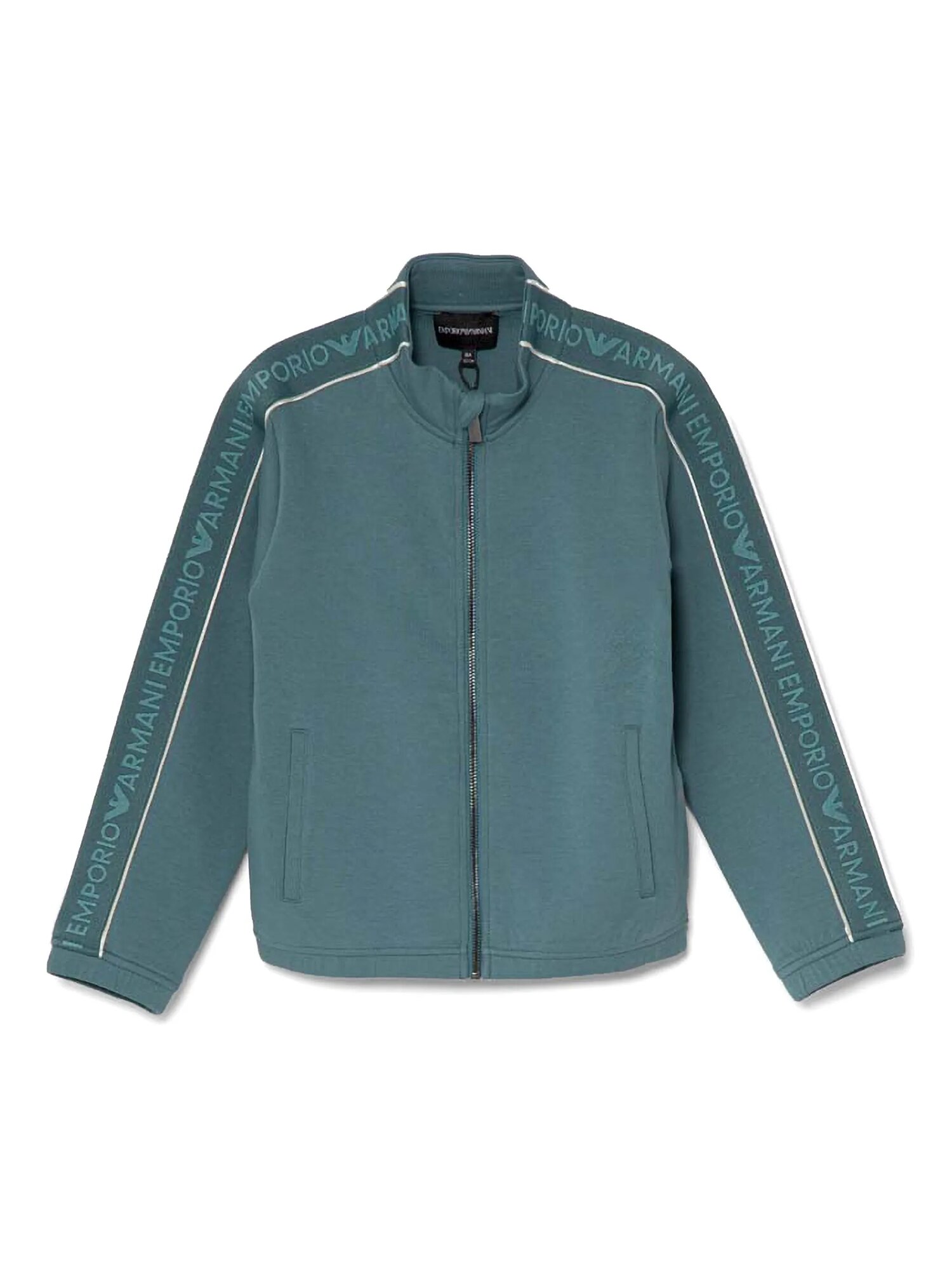 Толстовка EMPORIO ARMANI, размер 8 лет, зелeный - фото 1. Толстовка EMPORIO...