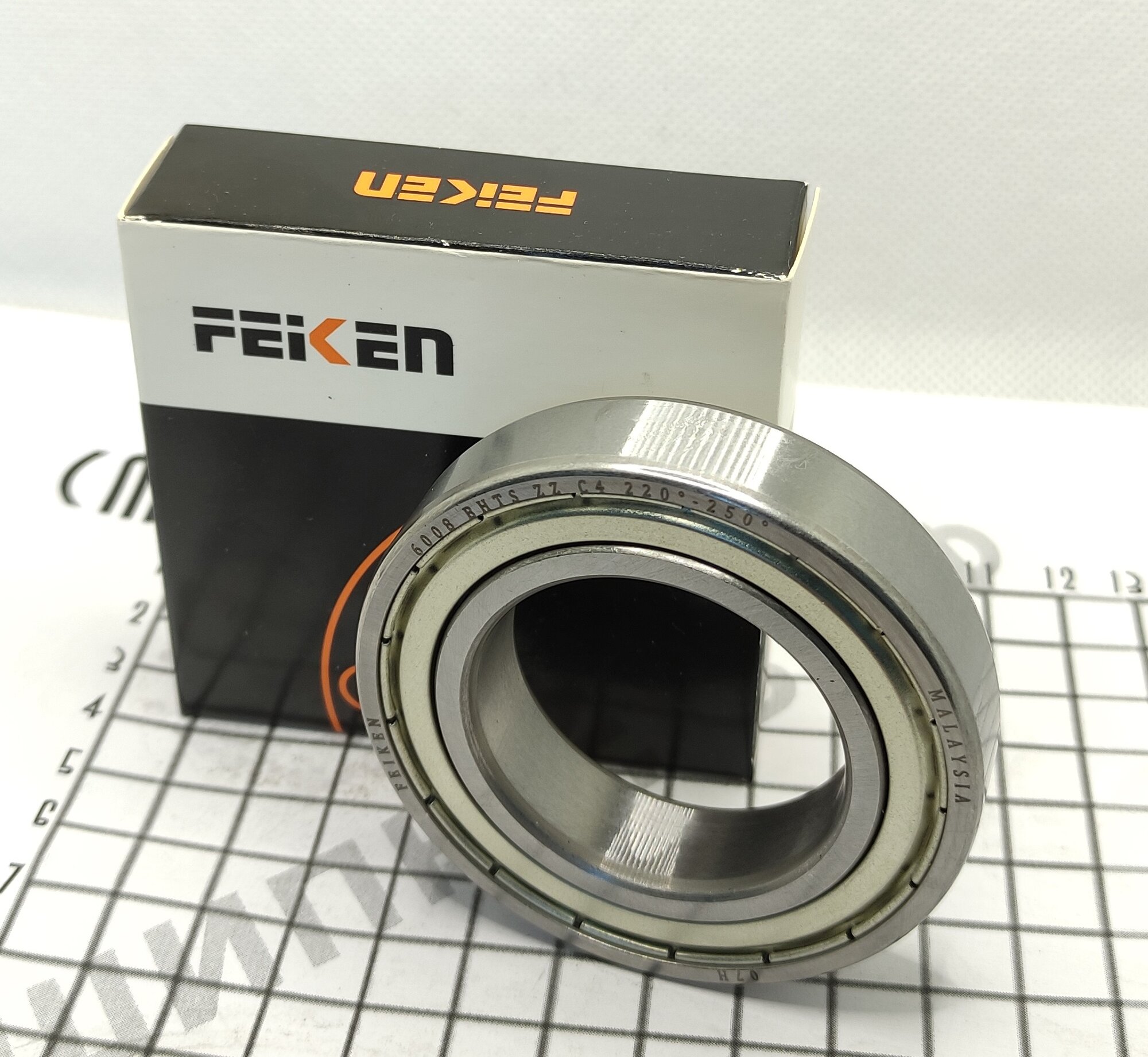 6008 BHTS ZZ C4 220 ° -250 ° (FEIKEN) Высокотемпературный подшипник
