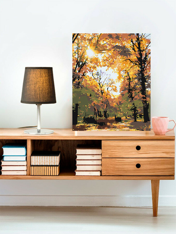 Картина по номерам "Золотая осень" — фото 1