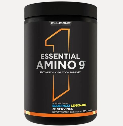 Изображение товара R1 Essential Amino 9 Rule 1 (345 гр) - Радужные Конфеты