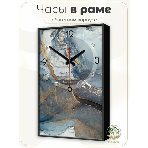 фото Часы настенные 35х57 см. флюиды topposters