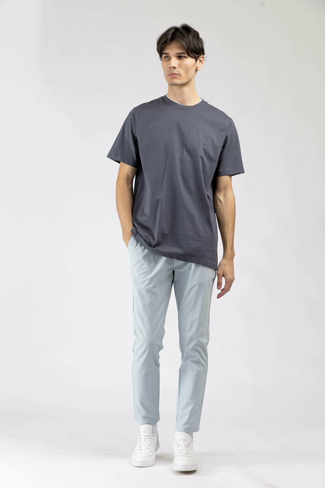 Брюки классические TERRA PRO, размер 31, blue — фото 1